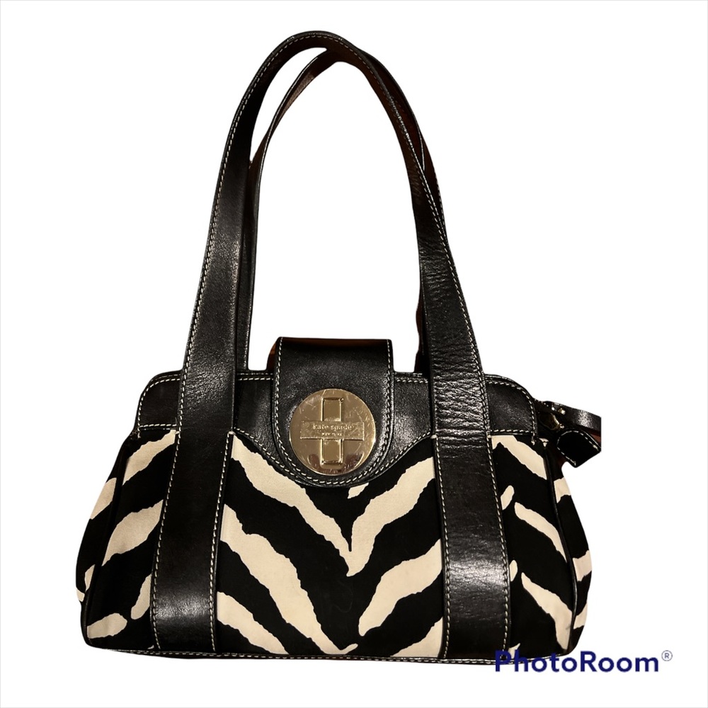 Kate Spade zebra print purse